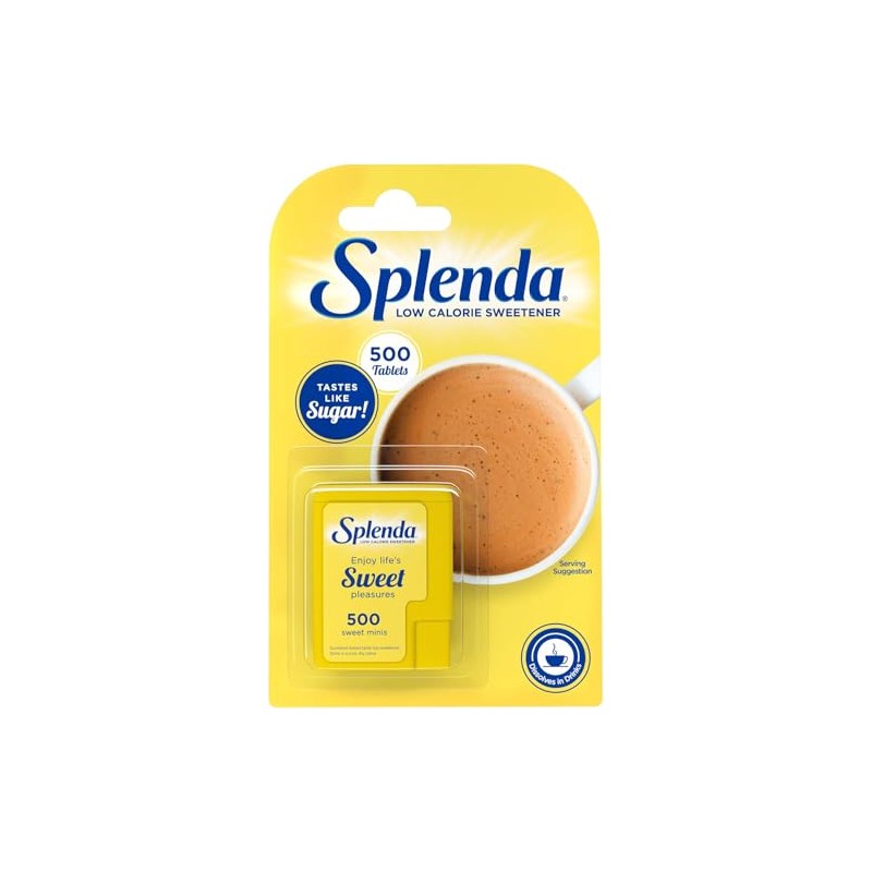 Splenda Low Calorie Sweetener 1000 Tablets (Pack of 2x 500)