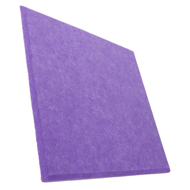 6Pcs Acoustic Absorption Panel Thickened Reduce Reverb SoundProof Padding Absorber(Purple