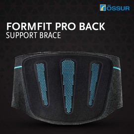 Össur Formfit Pro Back Support - Advanced Lumbar Brace for Pain Relief, Posture Correction, and Spinal Health - Premium Comfort and Support (Large)