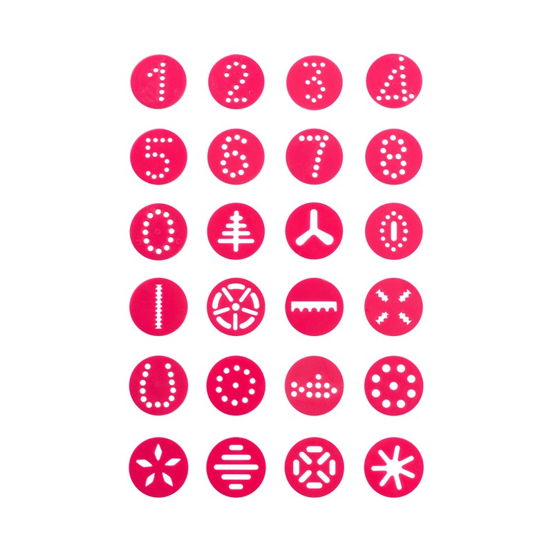Premier Housewares Cake Decorating Tool Set-31 Hot Pink, 31 Piece