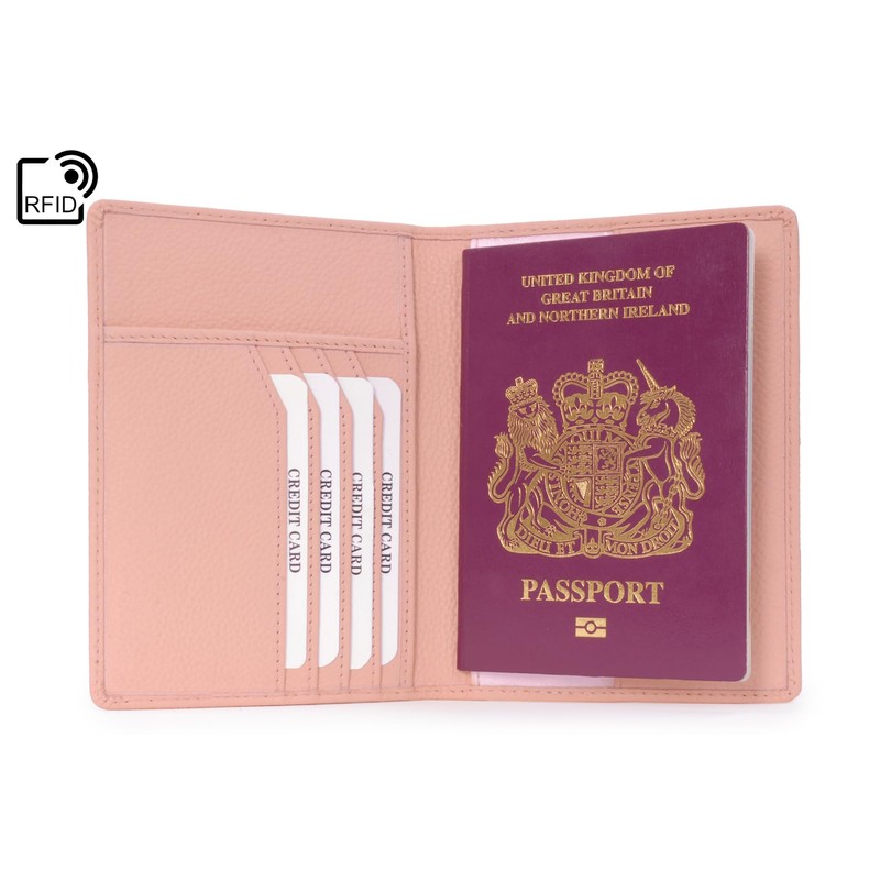 Catwalk Collection Handbags - Women's Leather Passport Holder Small -