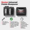Revlon Universal Points Sharpener, 0.85 Ounce