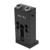 1 Set Black Aluminum Alloy Pocket Hole Jig Set Oblique