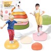 OfaBaby 6Pcs Stepping Stones for Kids - Non-Slip Edging Kids