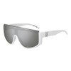 HUGO Men's Sunglasses, White