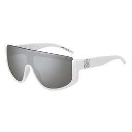 HUGO Men's Sunglasses, White