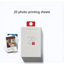 HPRT Photo Paper for Mini Printer, 2x3 Inch Sticky-Backed, Shareable Zink Photo Paper, 20 & 40 Sheets Pack Options Accessories Camera:_40 sheets of photo paper