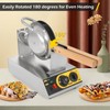 Dyna-Living Bubble Waffle Maker Commercial Bubble Waffle Iron 1400W Electric