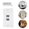 USB Wall Plate, Wall Mounting Wall Plate Panel, Wall Socket
