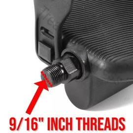 TreadLife Fitness Vision Fitness & Tunturi Recumbent Upright Stationary Bike Pedals Pair Set 9/16"