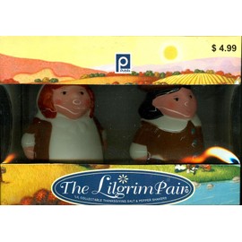 Publix The Lilgrim Pair Pilgrim Salt and Pepper Shakers