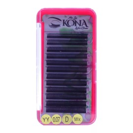 Kona Lashes Blister Pestañas Kona Lashes Yy Para Aplicación Volumen