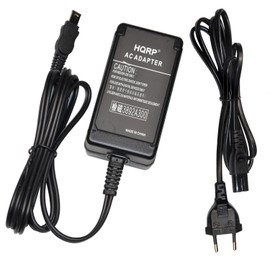 HQRP AC Charger Compatible with Sony Camcorder DV DCR-HC14E, DCR-HC15E, DCR-PC101E