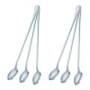 Like Shop 12 Cucharas Refresco Frappe Bar Acero Inoxidable Lisas
