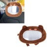 Baby Car Mirror Cute Cartoon Super Soft Fabric Acrylic Car