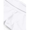 Capezio Little Fold-Over Boyshort-Girls, White, Intermediate