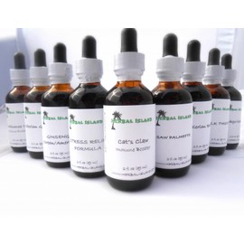 Herbal Island Saw Palmetto Berry Extract - Alcohol Free (2 Fl. Oz) Serenoa Repens