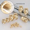Threaded Insert Embedding Nuts Thread Insert Threaded Bushings Brass Embedding