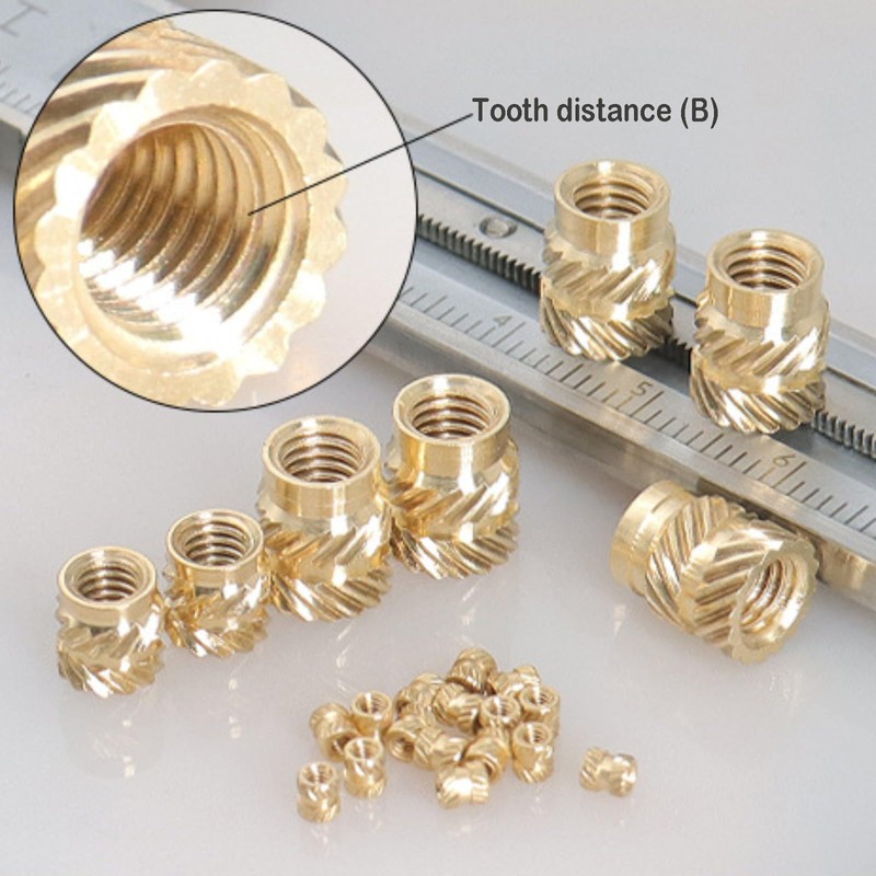 Threaded Insert Embedding Nuts Thread Insert Threaded Bushings Brass Embedding
