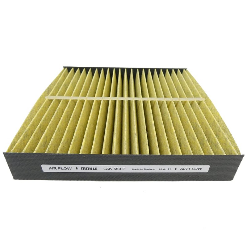 MAHLE LAK559P 80292-SZH-941 Air Conditioner Filter and Cover Set, Antibacterial,