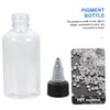 SAFIGLE 20Pcs Translucent Dispenser Bottle Reusable Squeeze Bottles for Liquid
