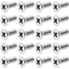 NOTRICKT MS-018 M5x12 Cross Hole Countersunk Machine Screw, Stainless Steel,