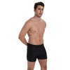 KGKE Men’s Square Leg Drawstring Swim Trunks Quick-Dry with Zip