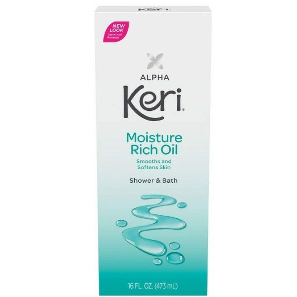 Alpha Keri Shower And Bath Moisture, Rich Oil - 16