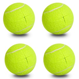 Pre Cut Walker Tennis Balls for Furniture Legs and Floor Protection, Heavy Duty Long Lasting Felt Pad Glide Coverings, Walkers Legs Universal Precut Glide Balls, Accessories Gifts for Elderly Seniors