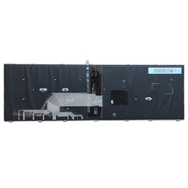 AUTENS Replacement US Keyboard for HP ProBook 450 G5 / 455 G5 / 470 G5 / 650 G4 / 650 G5 / 655 G4 / 655 G5 Laptop Silver Frame with Pointer Backlight