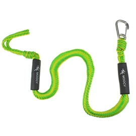 MOPHOEXII Bungee Dock Line Stretchable Bungee Cords w/Stainless Steel Clip (4-5.5ft)-Absorbs dock cleats, Docks, Pylons, and Anchors. Reduces Pull for Your Boat, SeaDoo，Pontoon, PWC, Jet Ski, Kayak