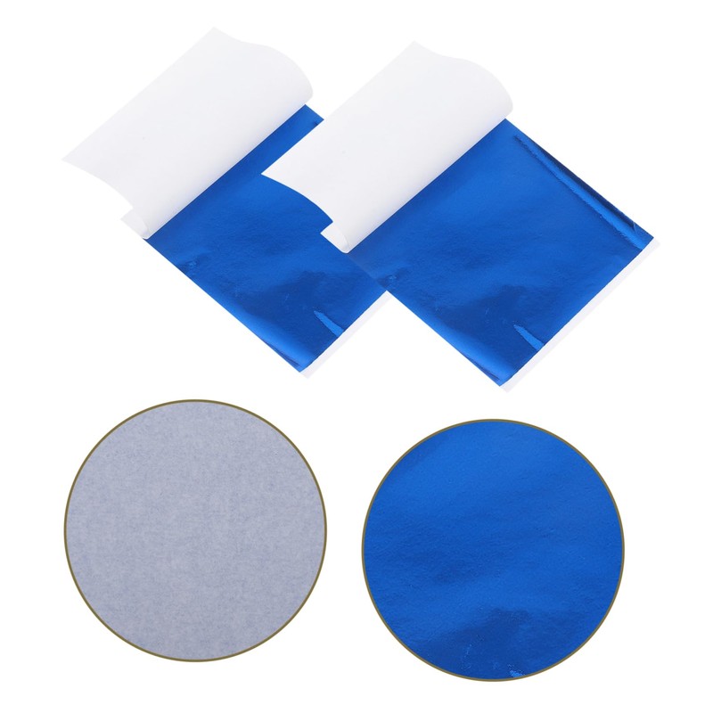 SEWACC 50pcs Foil Paper Sheets for Arts Crafts Decoration Delicate