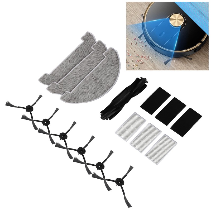 Sweeper Accessories Dust Reduction High Cleaning Efficiency Replacement Parts for