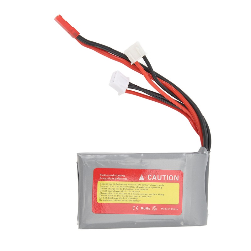 RC Lipo Battery 7.4V 2000MAH Overcharge Protection Short Circuit Protection