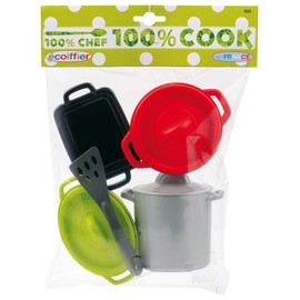 Ecoiffier Pro Cook 990 Set Kochen Kunstleder