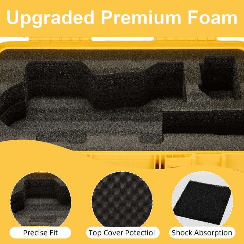 Hard Shell Case for Dewalt DCGG571M1/ DCGG571B 20V Max Grease