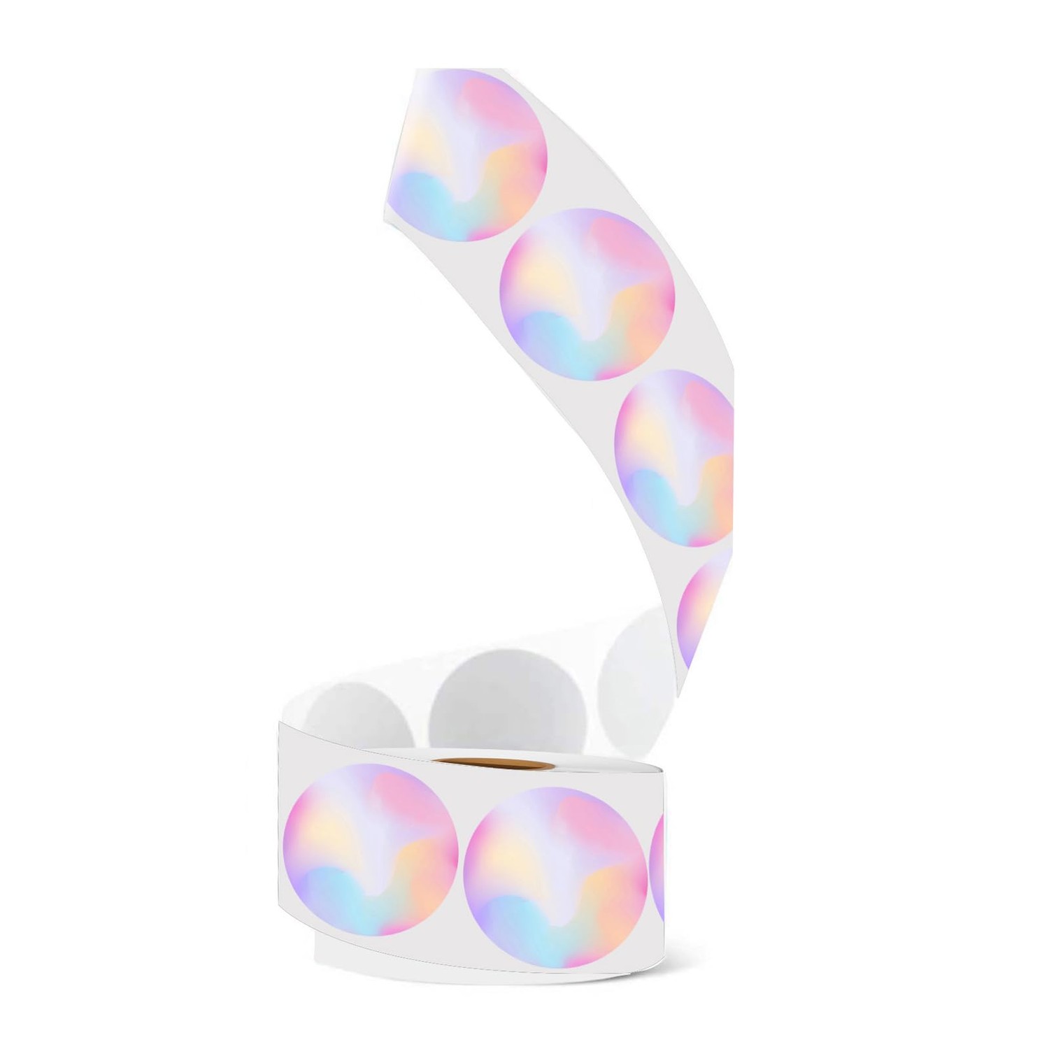 WONLABEL 3 inch Round Thermal Label, Multipurpose Circle Thermal ...