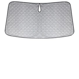 Opaltool Windscreen Sun Protection Car Replacement for Mazda 2 2014-2019, Front Windscreen Sun Protection Car Windscreen Cover, Inner Blocks, UV Rays Sun Visor Protector