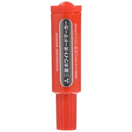 Mitsubishi Pencils PWB7M.15 Dry Erase Markers, Bold Point, Red, 10 Count