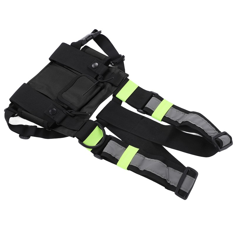 Multifunctional Nylon Waterproof Chest Bag Reflective Safety Tooling Vest for