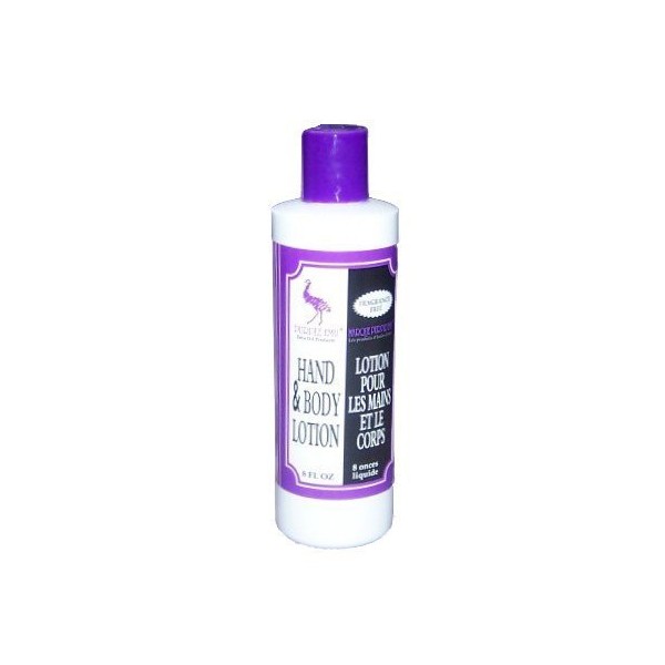 Purple Emu Emu Oil Hand and Body Lotion 8oz Fragrance Free