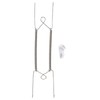 sourcing map Plate Hanger, 12 Inch Stainless Steel Invisible Wall