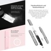 inFace Ultrasonic X-MS7100-2 Ion Cleansing Instrument White Black
