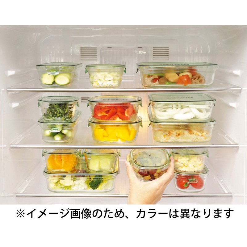 iwaki KT7400-P Heat-resistant Glass Storage Container, Pink, Round, SS 8.5