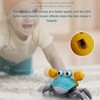 Crab Toy Musical Sound Light Electronic Walking Moving Dancing Sensory