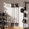 XZHXFX Barbell Wall Holder,Barbell wall Mount Hanger with 2 Bar