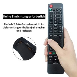 New Replacement Remote Control for LG TV Remote Control AKB72915207 Suitable for Various LG TVs - No Setup Required TV Universal Remote Control 37LD465 42LD420