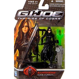 Hasbro G.I. Joe Movie The Rise of Cobra 3 3/4 Inch Action Figure Baroness (Paris Pursuit)