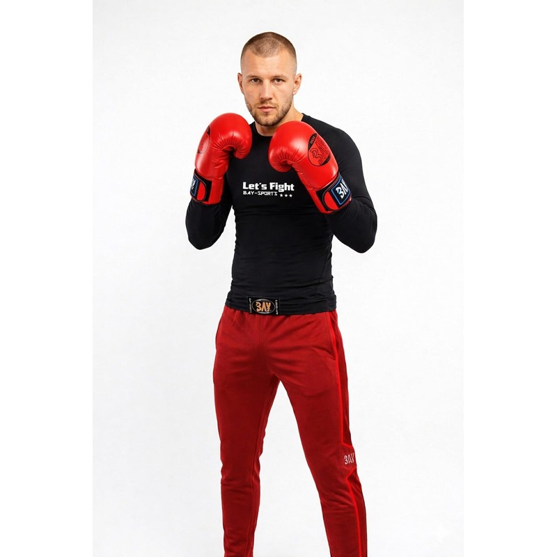 BAY® Future Boxing Gloves Red/Black, 10 Oz, Boxing Gloves, Boxing