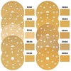 150mm Sanding Discs, 6inch 15-Hole Hook and Loop Sandpaper for